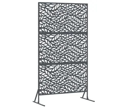 Privātuma Ekrāns Antracīts 100 X 50 X 180 Cm Tērauds Vidaxl