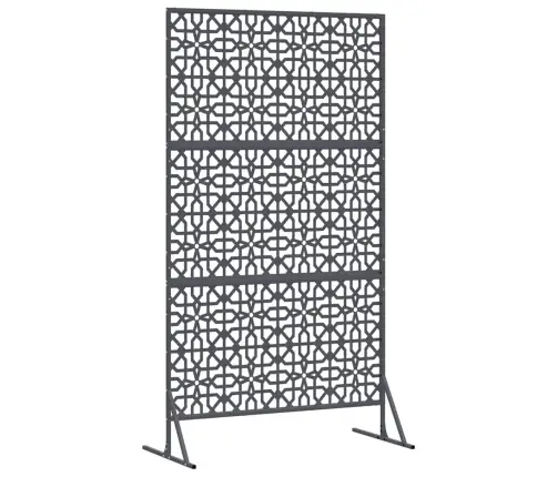 Privātuma Ekrāns Antracītā, 100Cm X 50Cm X 180Cm, Tērauds Vidaxl