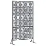 Privātuma Ekrāns Antracītā, 100Cm X 50Cm X 180Cm, Tērauds Vidaxl