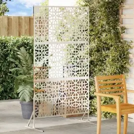 Privātuma Ekrāns Pelēka Tērauds Vidaxl