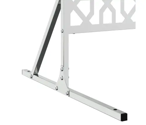 Privātuma Ekrāns 100X50X180 Cm Cinkots Tērauds Vidaxl