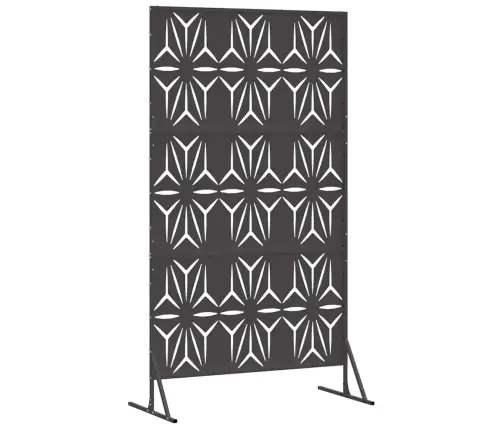 Privātuma Ekrāns - Melns, 100X50X180 Cm, Tērauds. Vidaxl