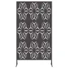 Privātuma Ekrāns - Melns, 100X50X180 Cm, Tērauds. Vidaxl