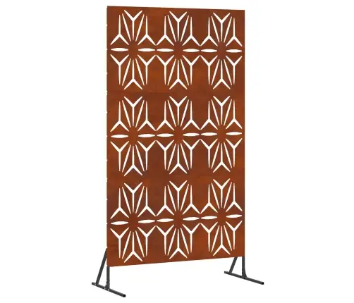 Privātuma Ekrāns 100X50X180 Cm Laika Nodalīta Tērauda Vidaxl