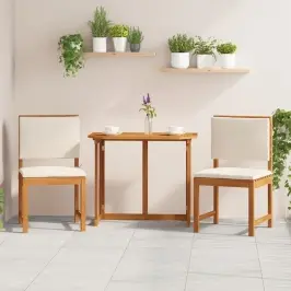 Krēsls Bez Roku Balstiem Dārzam 2 Pcs Brūna 50 X 50 X 91Cm Vidaxl