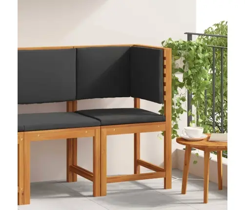 Sodo Kėdė Ruda 50 X 50 X 91Cm Akacijos Medienos Masyvas