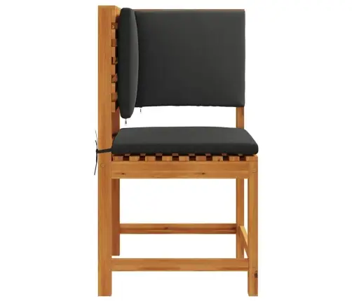 Sodo Kėdė Ruda 50 X 50 X 91Cm Akacijos Medienos Masyvas