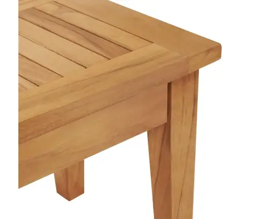 Dārza Sols 2 Pcs Brūna Masīvs Tīkkoks Vidaxl