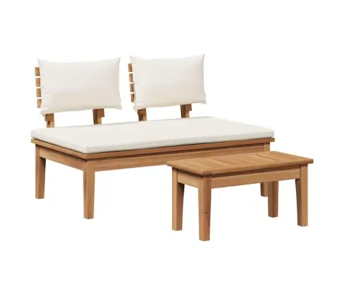 Dārza Sols 2 Pcs Brūna Masīvs Tīkkoks Vidaxl