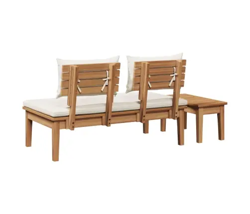 Dārza Sols 2 Pcs Brūna Masīvs Tīkkoks Vidaxl