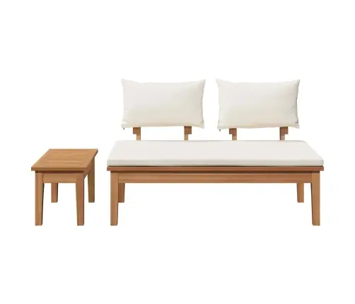 Aiapink 2 Pcs Kreem Ja Pruun Tiikpuu