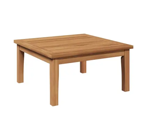 Dārza Galds Brūna Masīvs Tīkkoks Vidaxl