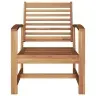 Dārza Krēsli 2 Pcs Dabiska 60 X 65 X 76.5 Cm Masīvs Tīkkoks Vidaxl