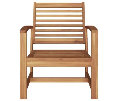 Kėdė 2 Pcs Ruda 110 X 65 X 76.5 Cm Kieto Teka Medžio