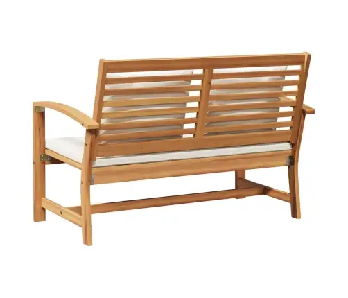 Sodo Suolas Natūrali 110 X 64 X 76.5 Cm Tikmedžio Masyvas Sodo Suolas Natūrali 110 X 64 X 76.5 Cm Tikmedžio Masyvas