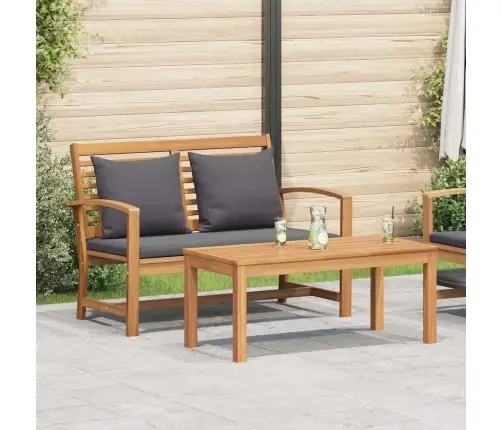 Dārza Sols Dabiska 110 X 64 X 76.5 Cm Masīvs Tīkkoks Vidaxl