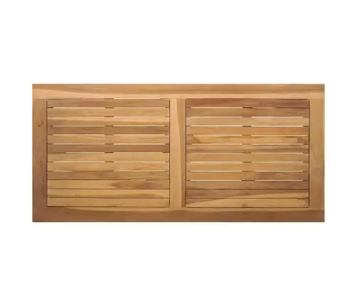 Dārza Sols Dabiska 110 X 64 X 76.5 Cm Masīvs Tīkkoks Vidaxl