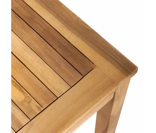 Dārza Galds Dabiska 95 X 45 X 40 Cm Masīvs Tīkkoks Vidaxl