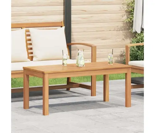 Sodo Stalas Natūrali 95 X 45 X 40 Cm Tikmedžio Masyvas Sodo Stalas Natūrali 95 X 45 X 40 Cm Tikmedžio Masyvas