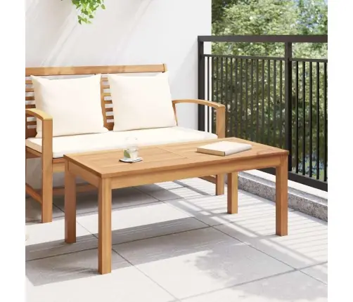 Sodo Stalas Natūrali 95 X 45 X 40 Cm Tikmedžio Masyvas Sodo Stalas Natūrali 95 X 45 X 40 Cm Tikmedžio Masyvas