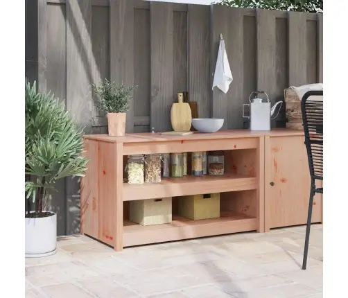 Virtuvės Spintelė Su Lentyna Rudas Ąžuolas 106 X 55 X 64 Cm