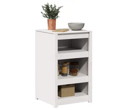 Virtuves Skapis Balta Priede Cieta Priede Standarta Vidaxl