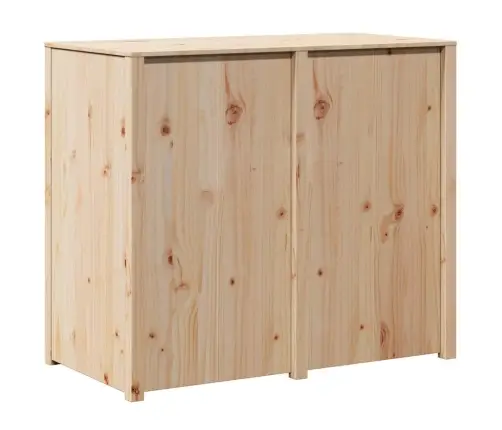 Virtuvės Spintelė Ruda 106 X 55 X 92 Cm Pušies Medienos Masyvas