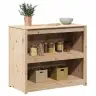 Virtuvės Spintelė Ruda 106 X 55 X 92 Cm Pušies Medienos Masyvas