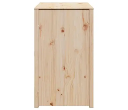 Virtuvės Spintelė Ruda 106 X 55 X 92 Cm Pušies Medienos Masyvas