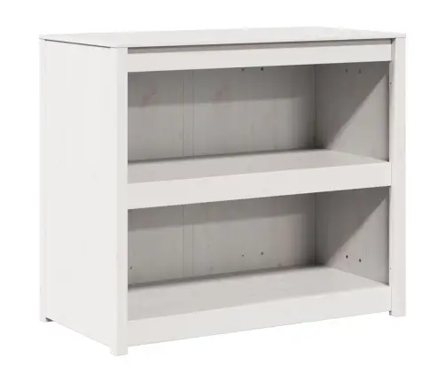 Āra Virtuves Skapis Baltā 106X55X92 Cm No Masīvkoka Priedes Vidaxl