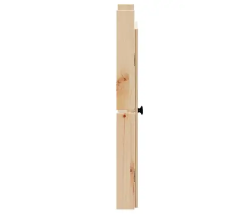 Āra Virtuves Durvis 50X9X82 Cm Ciets Koka Priede Vidaxl
