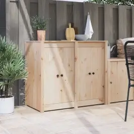 Virtuvės Durys 2 Pcs Kreminė 50 X 9 X 82 Cm