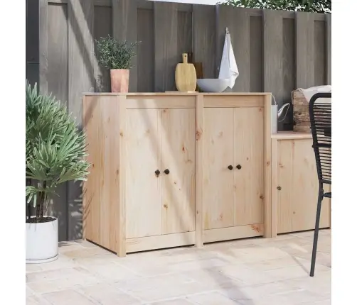 Virtuvės Durys 2 Pcs Kreminė 50 X 9 X 82 Cm