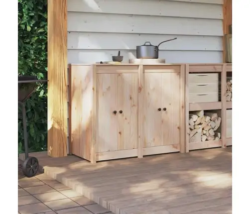 Virtuvės Durys 2 Pcs Kreminė 50 X 9 X 82 Cm