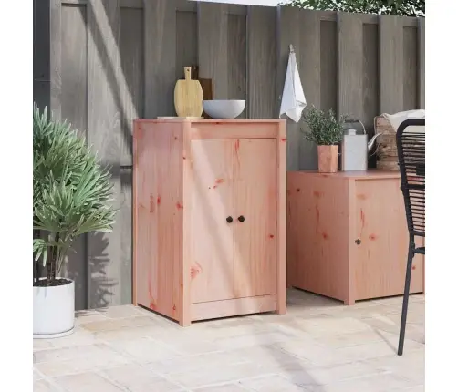 Āra Virtuves Durvis 50X9X82 Cm Masīvkoka Duglāzija Vidaxl