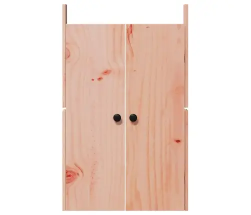 Āra Virtuves Durvis 2 Gab. 50X9X82 Cm Masīvkoka Duglāzija Vidaxl