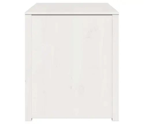 Āra Virtuves Skapis Balts 106X55X64 Cm Cietā Koka Priede Vidaxl