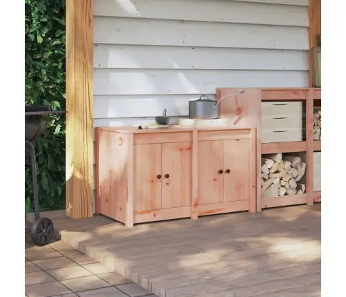 Āra Virtuves Skapis 106X55X64 Cm No Masīvkoka Duglāzijas Vidaxl