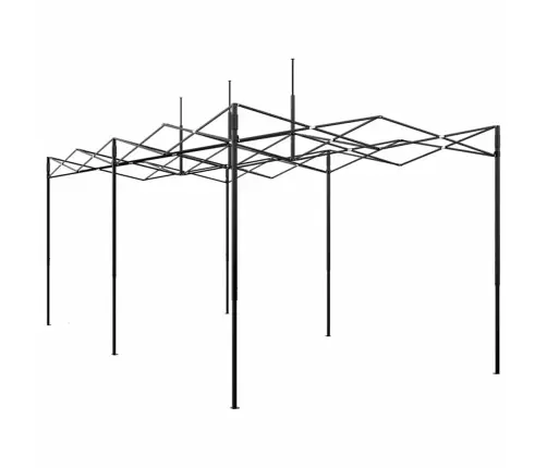 Siltumnīca Ar Jumtu Zaļa 290 X 580 X 315 Cm Tērauds Vidaxl