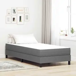 Voodi Madrats Madratsiga Helehall 80 X 200 Cm Kangas