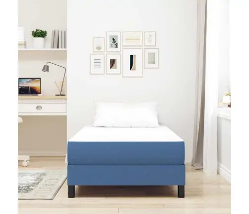 Čiužinys Su Čiužiniu Mėlyna 90 X 190 Cm Audinys