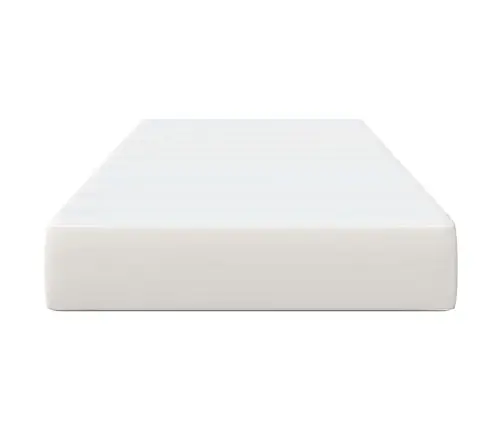 Kabatas Atsperu Matracis Krēmkrāsā, Vidēji Ciets, 90X200X20 Cm, Audums Vidaxl