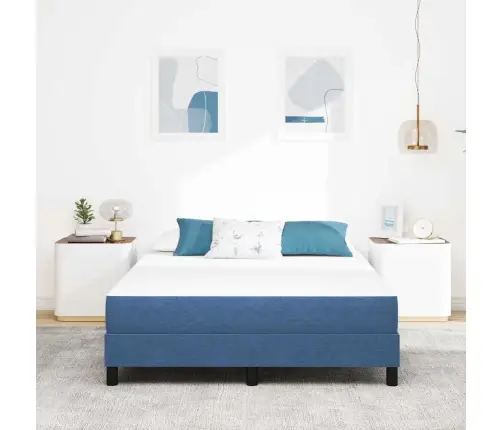 Voodi Madrats Madratsiga Sinine 160 X 200 Cm Kangas