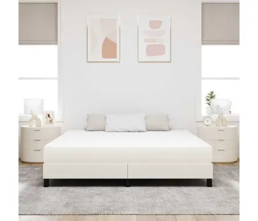 Voodi Madrats Madratsiga Cream 180 X 200 Cm Kangas