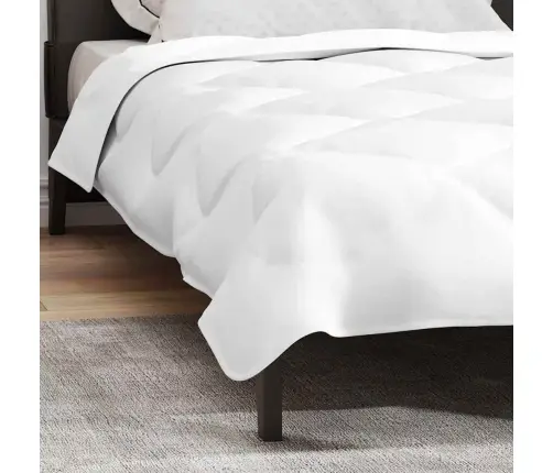 Antklodės Ir Užvalkalai Balta 155 X 220 Cm Mikropluoštas