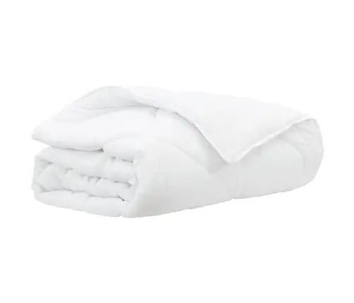 Segas Un Segas Balta 240 X 260 Cm Mikrošķiedra Vidaxl Segas Un Segas Balta 240 X 260 Cm Mikrošķiedra Vidaxl