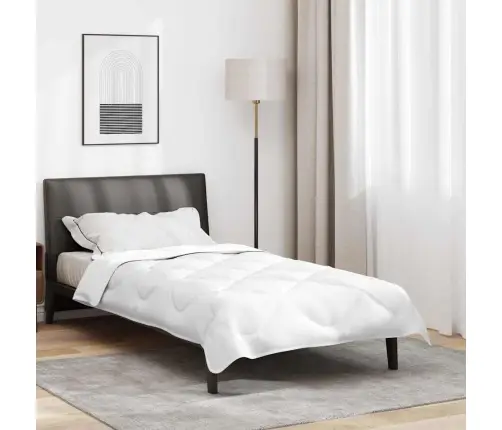 Antklodės Ir Užvalkalai Balta 135 X 200 Cm Mikropluoštas