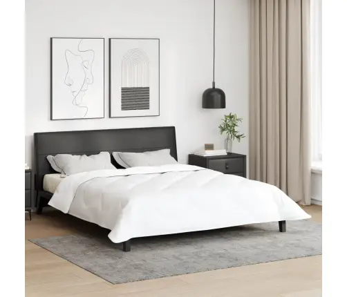 Žiemos Antklodė Balta 240 X 222 X 5 Cm Poliesteris