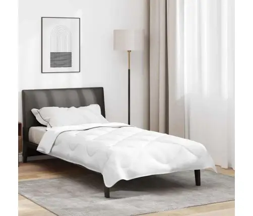 Antklodės Ir Paklodės Balta 155 X 220 Cm Poliesteris