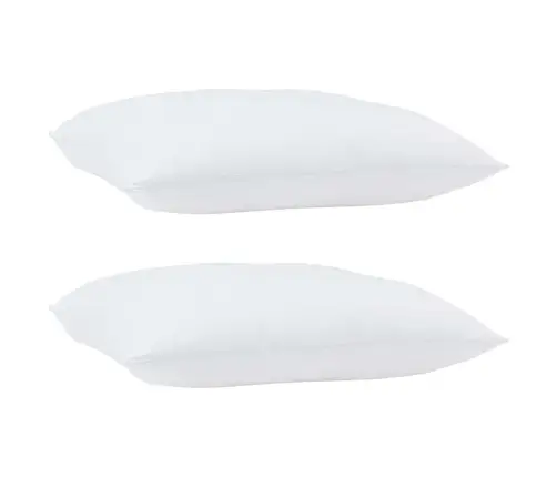 Spilveni 2 Pcs Balta 60 X 70 Cm Vidaxl